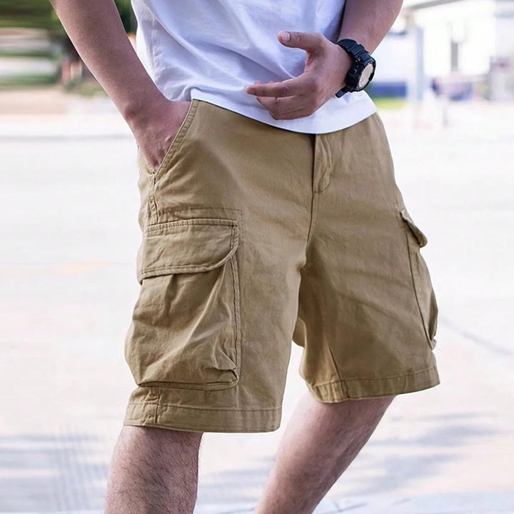 Zayden | Men’s Multi-Pocket Cargo Shorts
