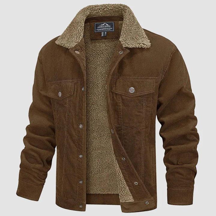 Torin | Men’s Fleece Lined Corduroy Jacket