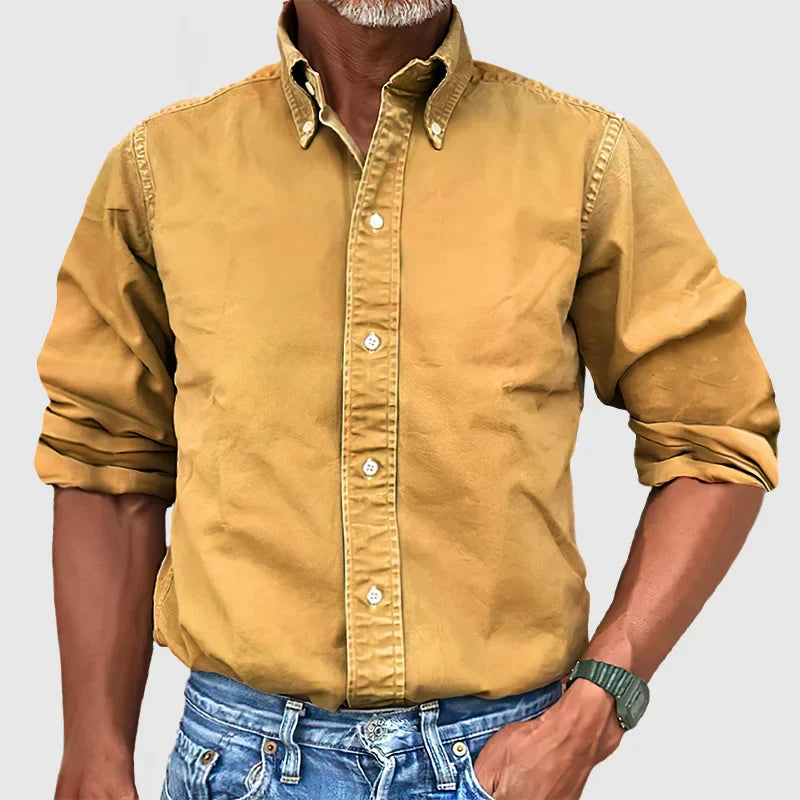 Bruno | Men’s Long Sleeve Button-Down Shirt