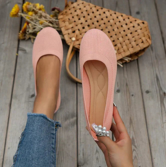 Robbie | Women's Slip-on Summer Shoes with Mesh
