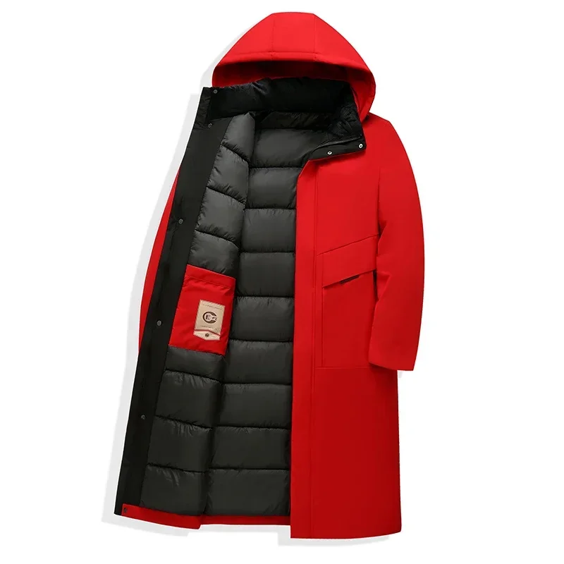 Torvik | Men's Mid-length Quilted Parka with Hood