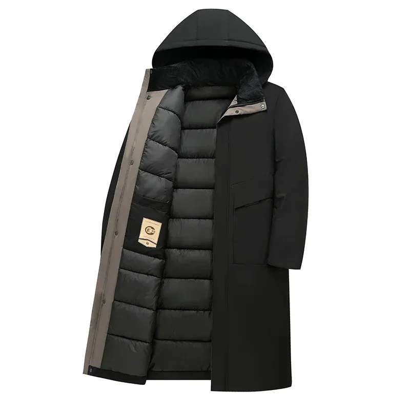 Torvik | Men's Mid-length Quilted Parka with Hood