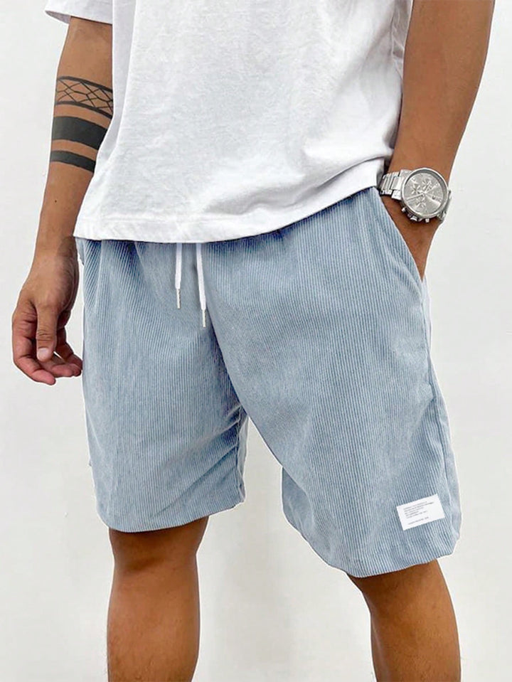 Zachariah | Men’s Corduroy Shorts with Drawstring