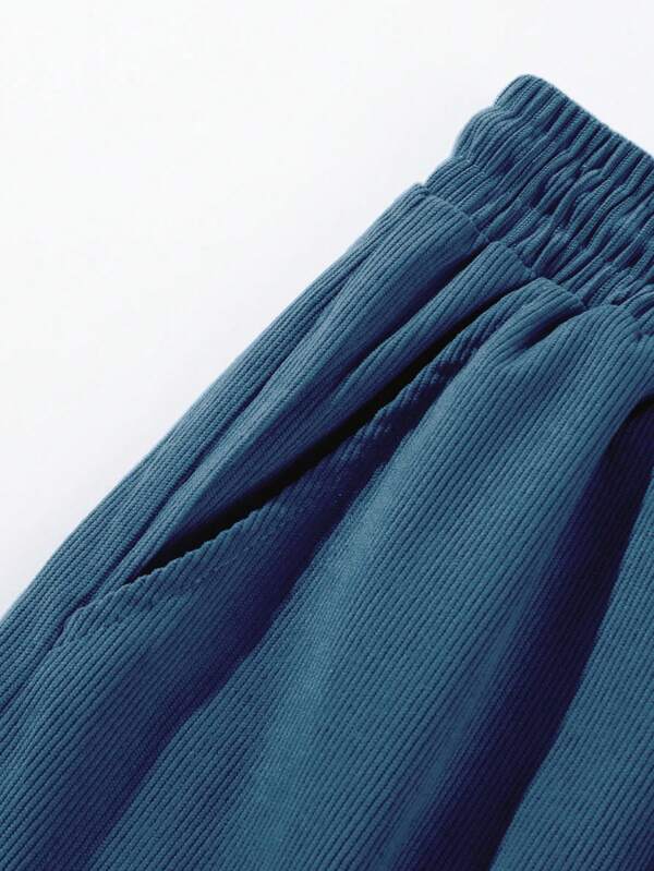 Zachariah | Men’s Corduroy Shorts with Drawstring