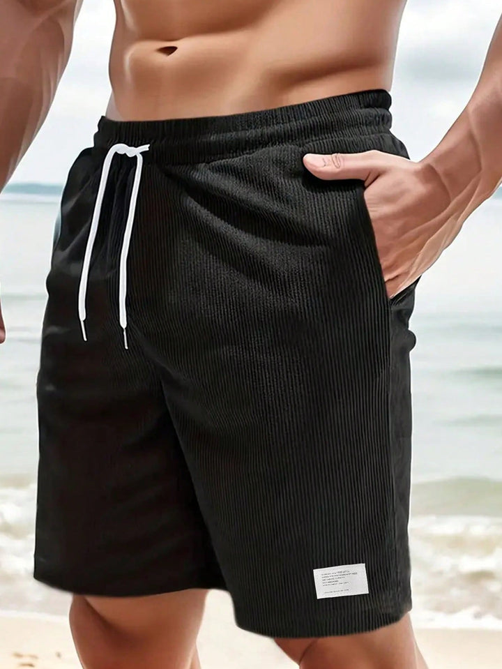 Zachariah | Men’s Corduroy Shorts with Drawstring