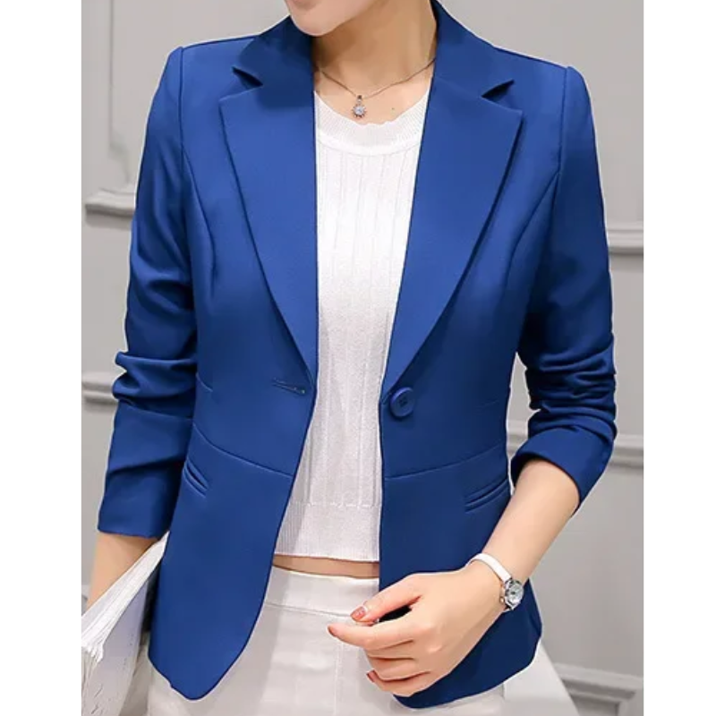 Marielle | Women’s One-Button Tailored Blazer with Pockets