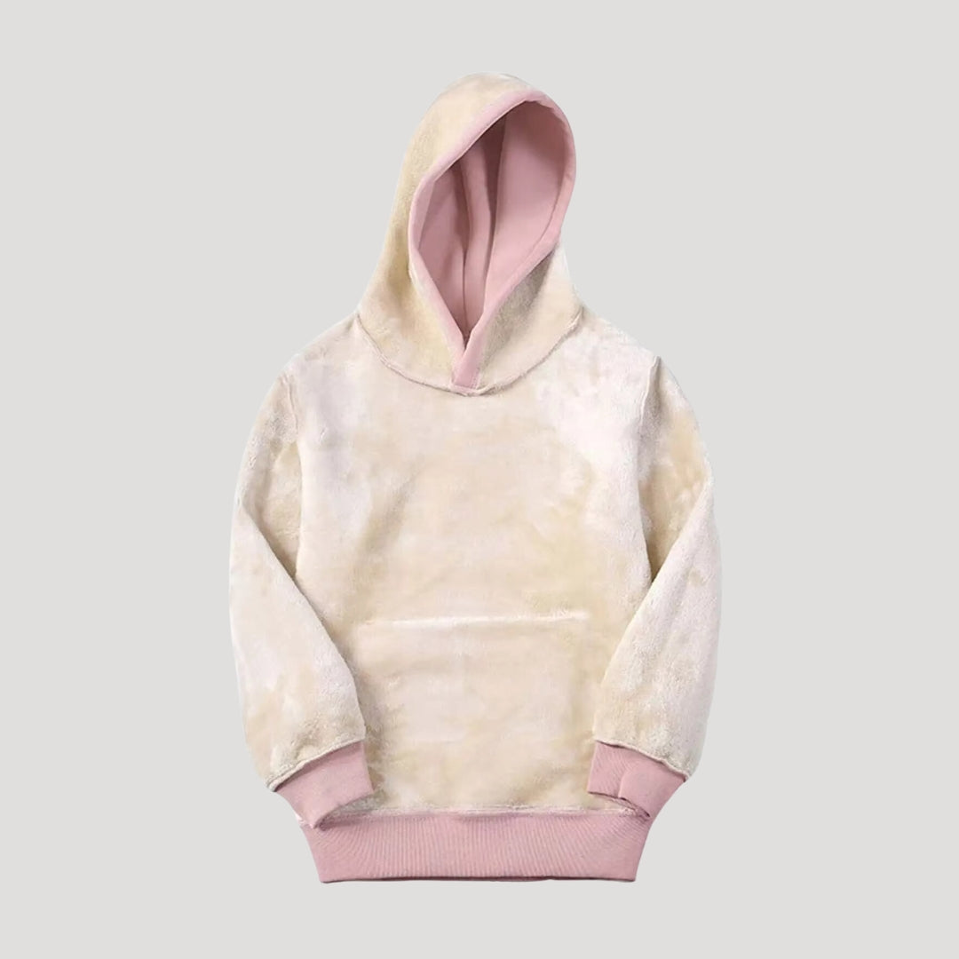 Talia | Women’s Fleece Lined Hooded Sweater with Drawstring