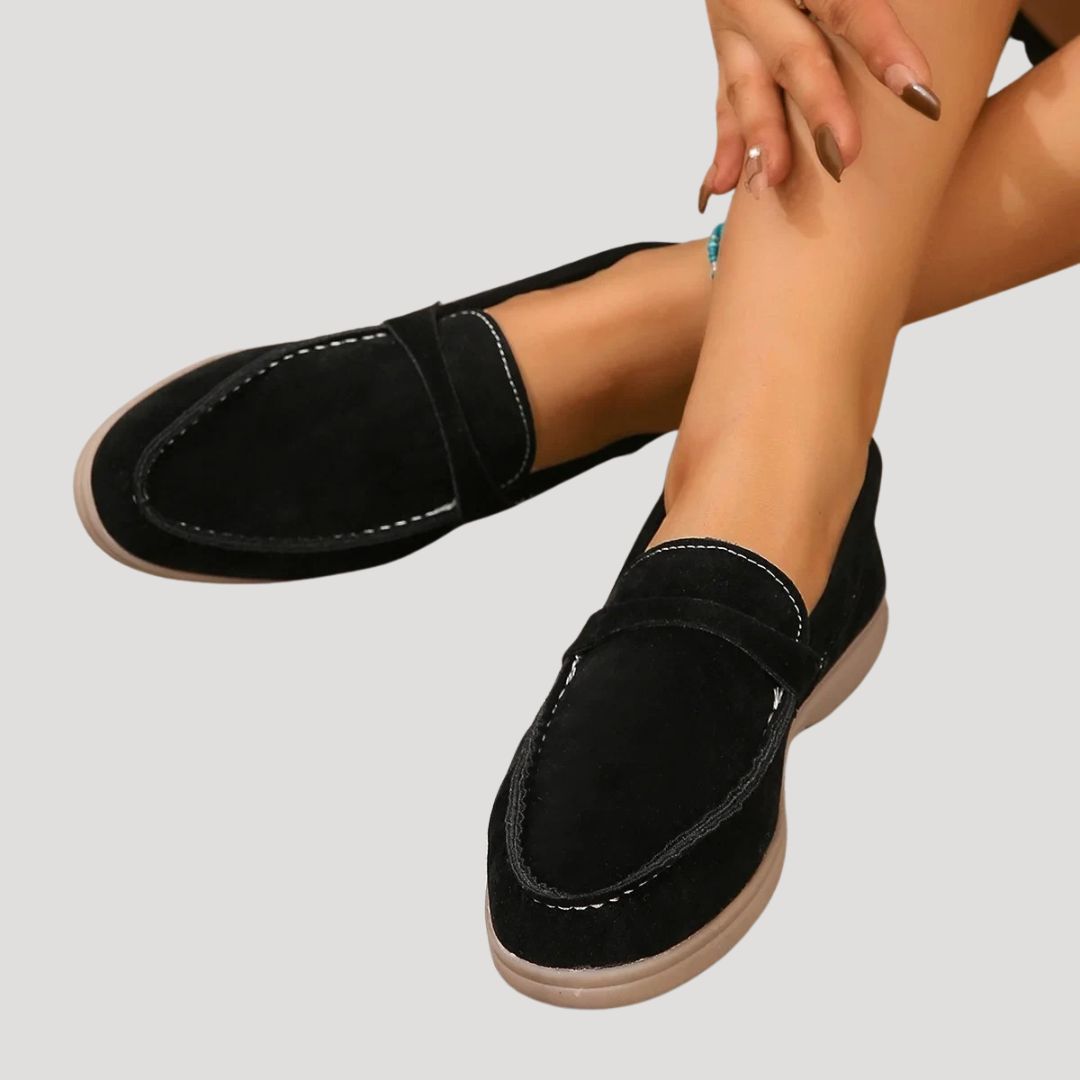 Velora | Women’s Suede Casual Loafers