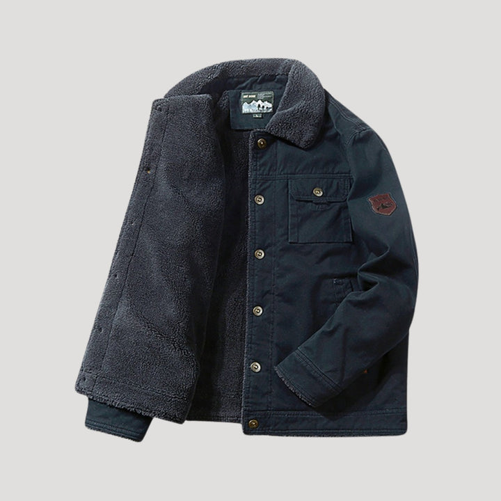 Ironvale | Men’s Fleece Lined Outdoor Jacket with Pockets