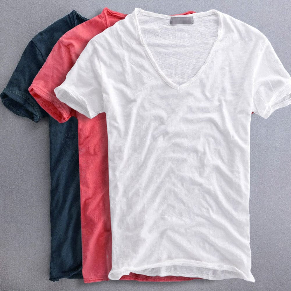 Finley | Men’s V-neck T-Shirt with Short Sleeves
