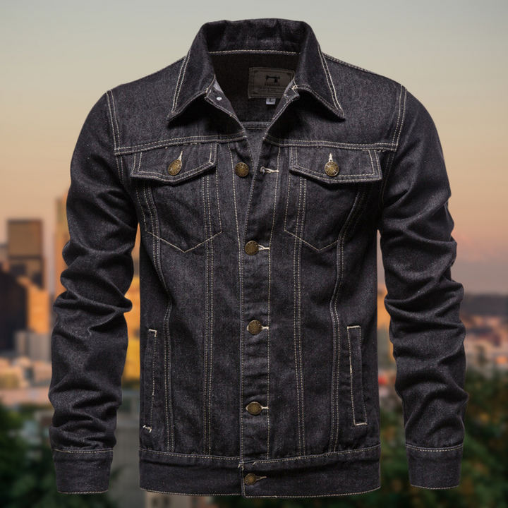 Gideon | Men's Classic Denim Jacket with Pockets