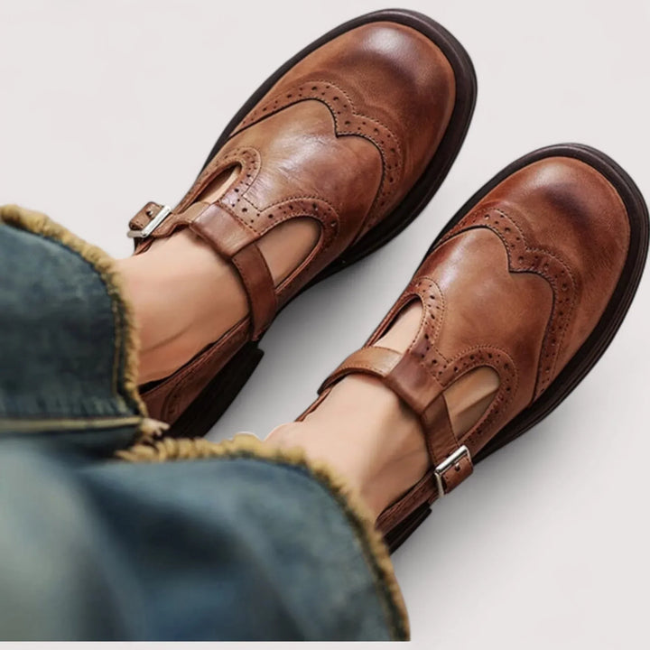 Katrine | Women's Classic Strap Mary Jane Shoes