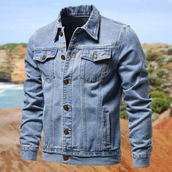 Gideon | Men's Classic Denim Jacket with Pockets