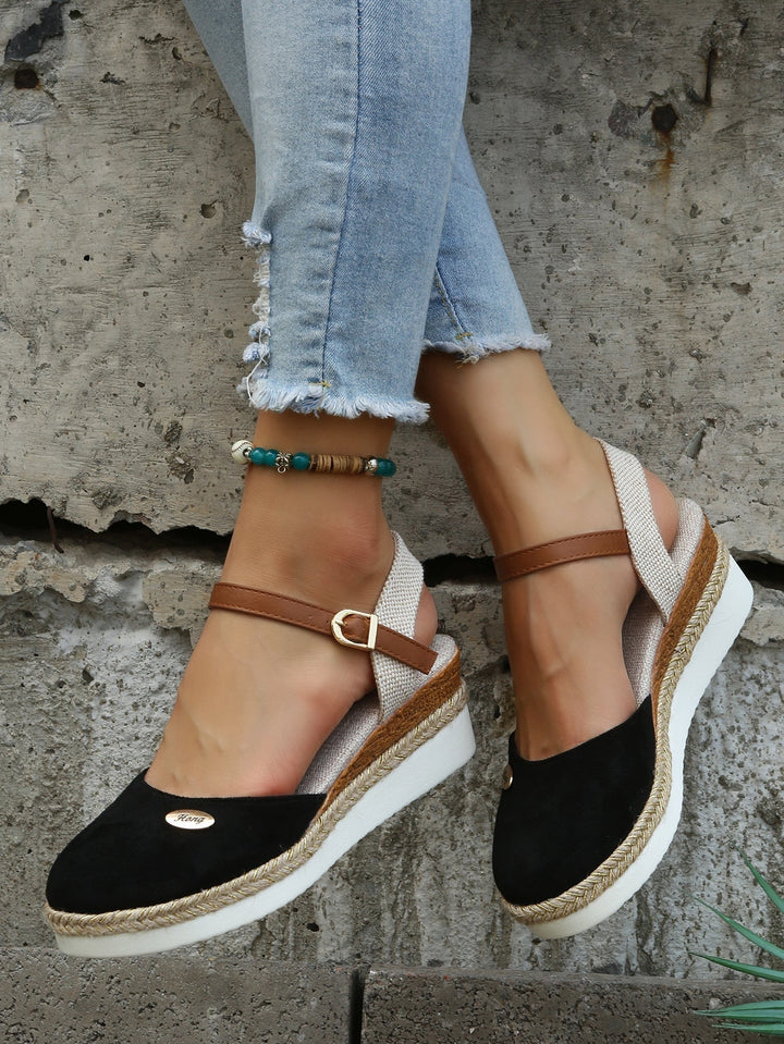 Elara | Women’s Close Toe Espadrille Sandals