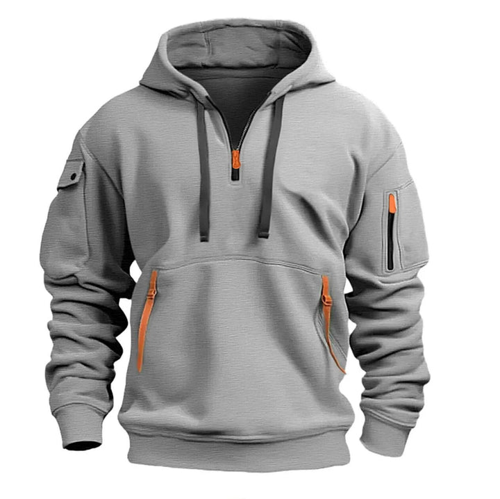 Jordan | Men's Quarter-Zip Hoodie with Multiple Pockets