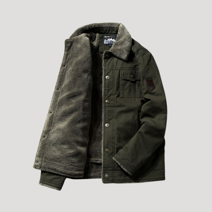 Ironvale | Men’s Fleece Lined Outdoor Jacket with Pockets