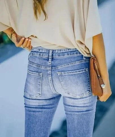 Denisse | Women’s Stretch Slim Fit Flare Jeans