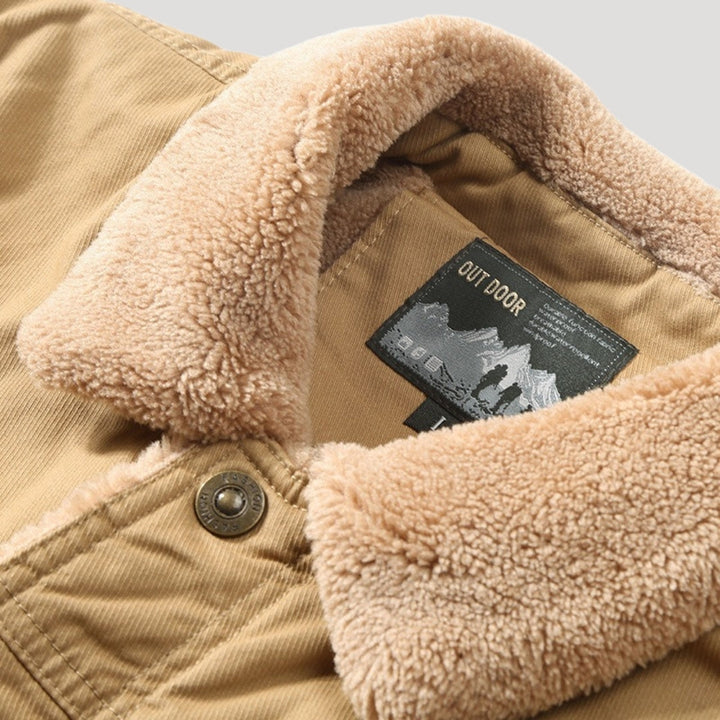 Ironvale | Men’s Fleece Lined Outdoor Jacket with Pockets