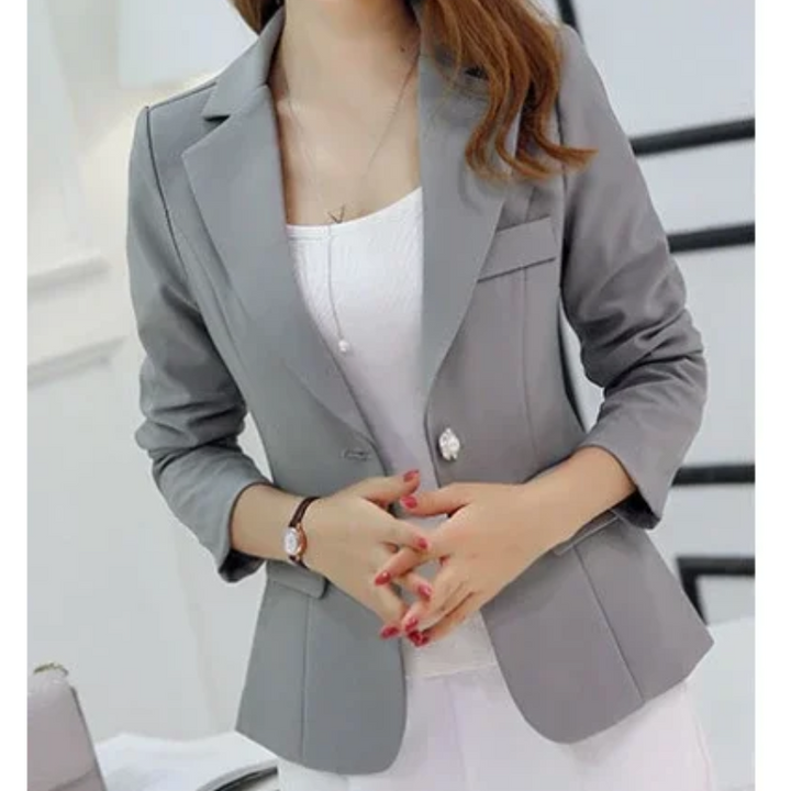 Marielle | Women’s One-Button Tailored Blazer with Pockets