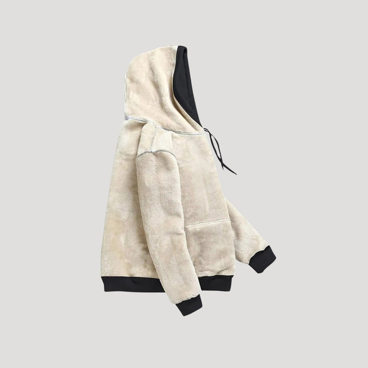 Talia | Women’s Fleece Lined Hooded Sweater with Drawstring