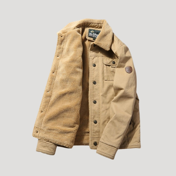 Ironvale | Men’s Fleece Lined Outdoor Jacket with Pockets