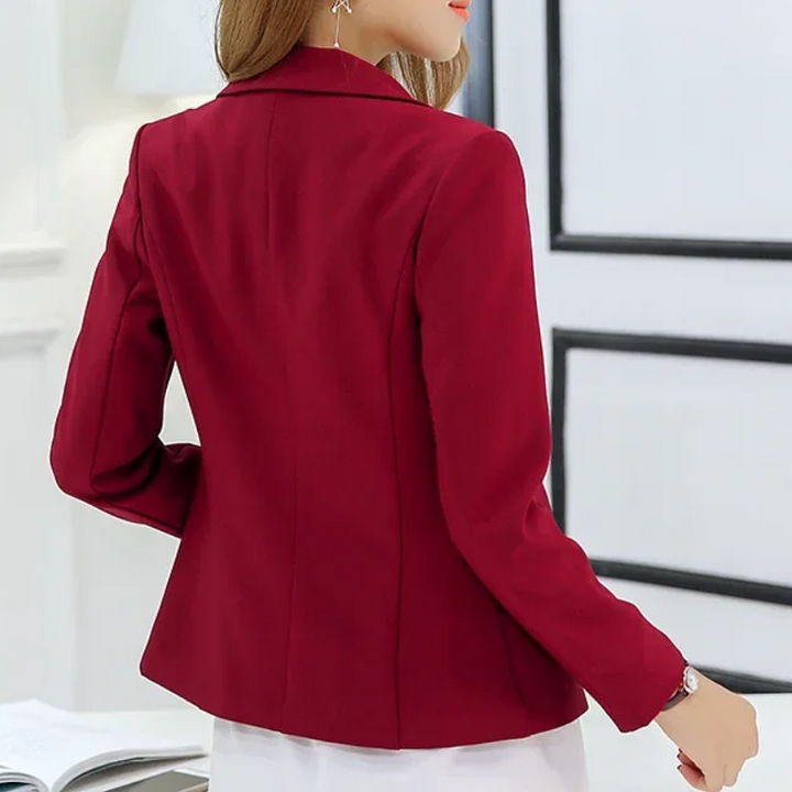 Marielle | Women’s One-Button Tailored Blazer with Pockets