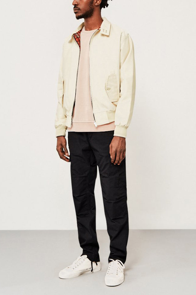 Braxton | Men’s Classic Harrington Jacket with Zip-up