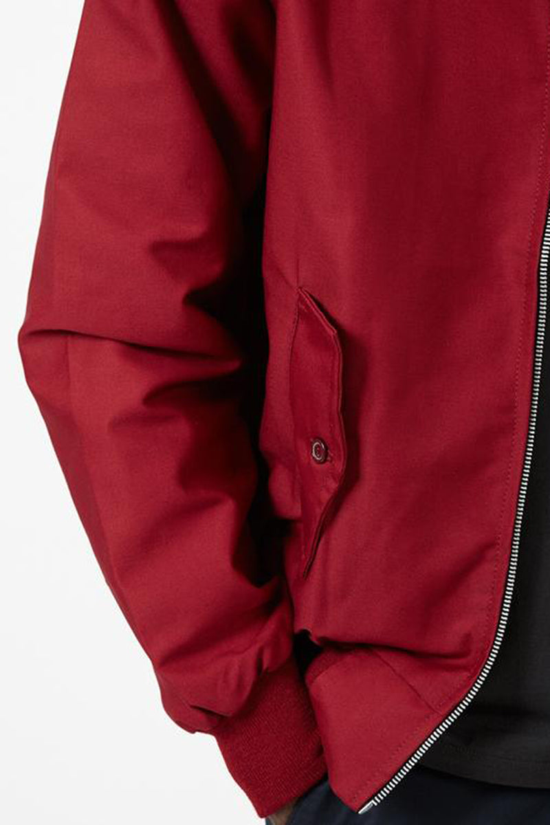Braxton | Men’s Classic Harrington Jacket with Zip-up