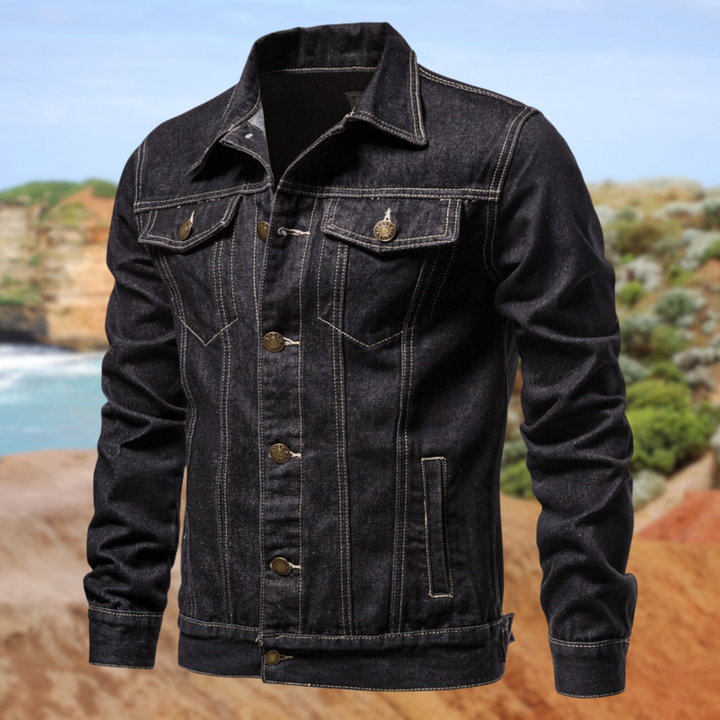 Gideon | Men's Classic Denim Jacket with Pockets