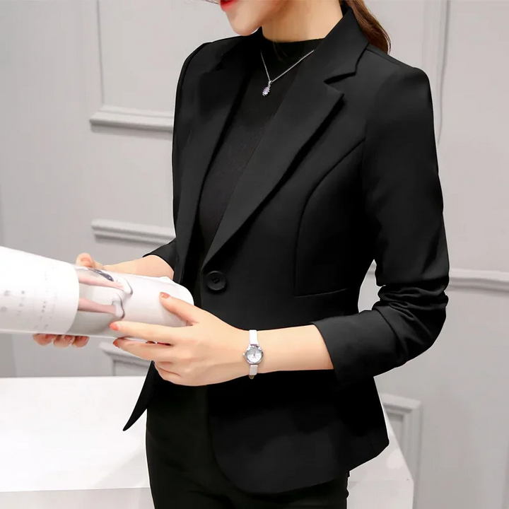 Marielle | Women’s One-Button Tailored Blazer with Pockets