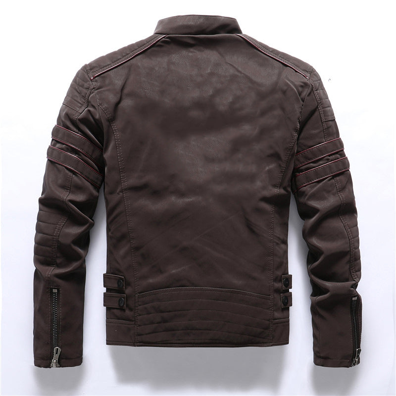 Ravon | Men’s Cargo Motorcycle Jacket with Zipper