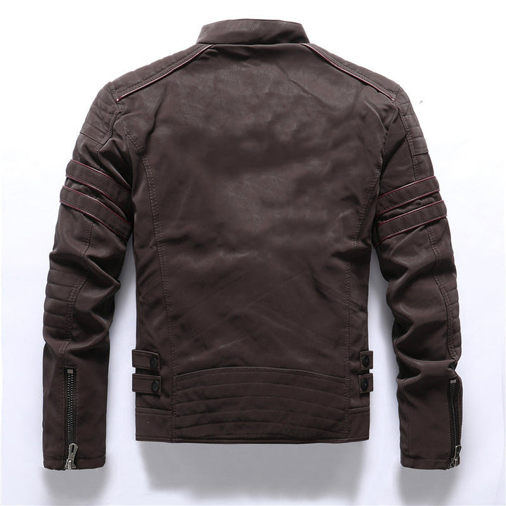 Ravon | Men’s Cargo Motorcycle Jacket with Zipper