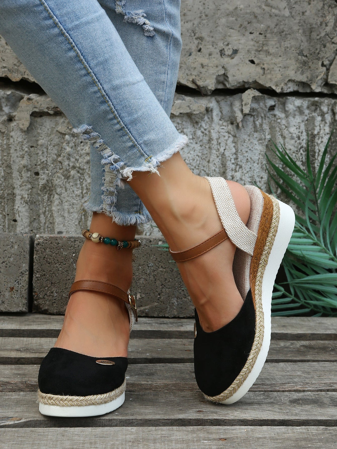 Elara | Women’s Close Toe Espadrille Sandals