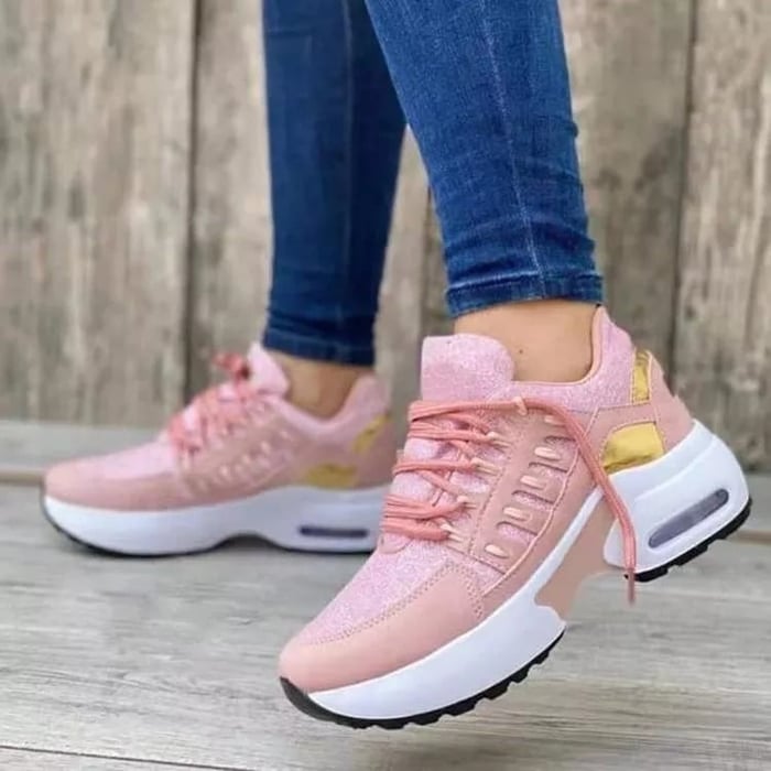 Therelle | Women’s Orthopedic Sneakers with Thick Sole