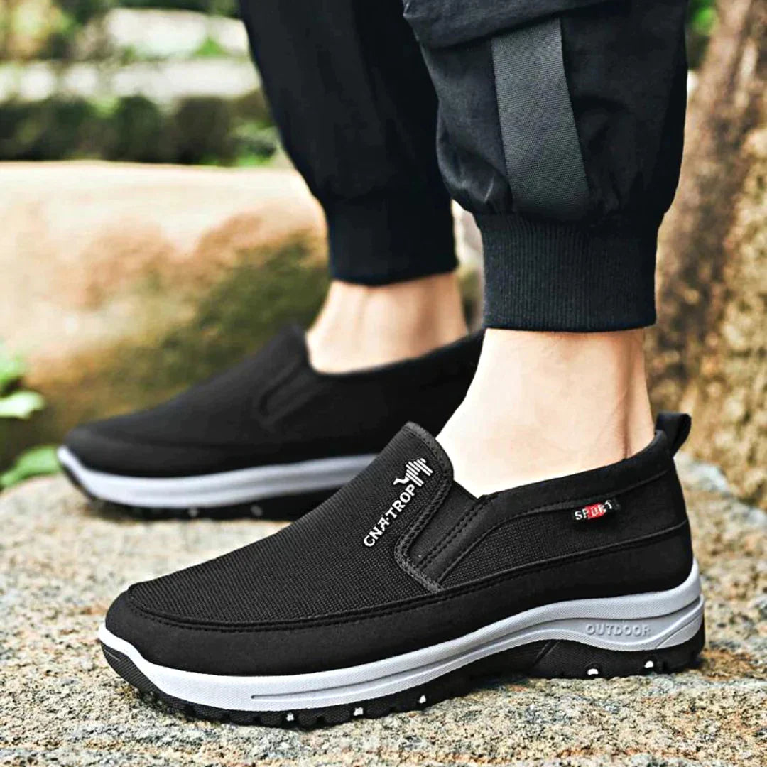 Stefan | Men’s Orthopedic Slip-on Shoes with Thick Sole