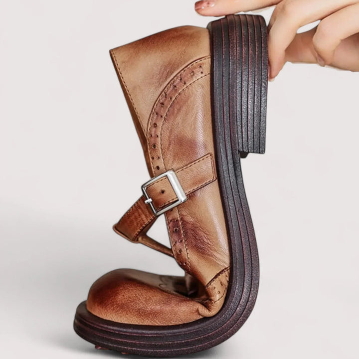 Katrine | Women's Classic Strap Mary Jane Shoes