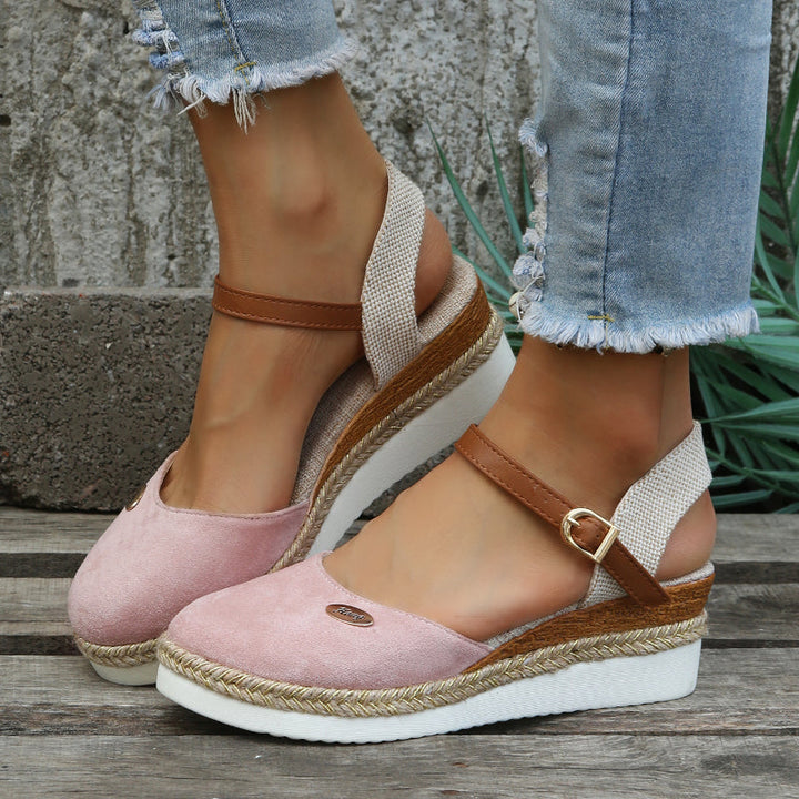 Elara | Women’s Close Toe Espadrille Sandals