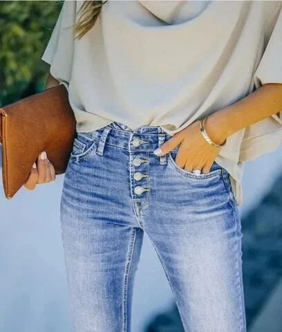Denisse | Women’s Stretch Slim Fit Flare Jeans
