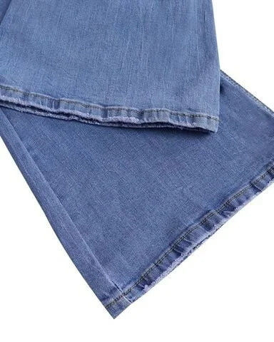 Denisse | Women’s Stretch Slim Fit Flare Jeans