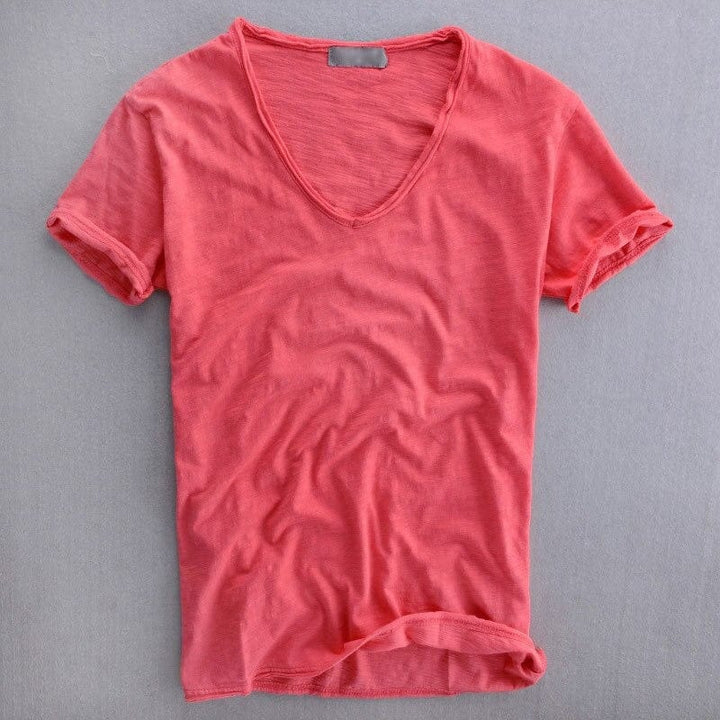 Finley | Men’s V-neck T-Shirt with Short Sleeves