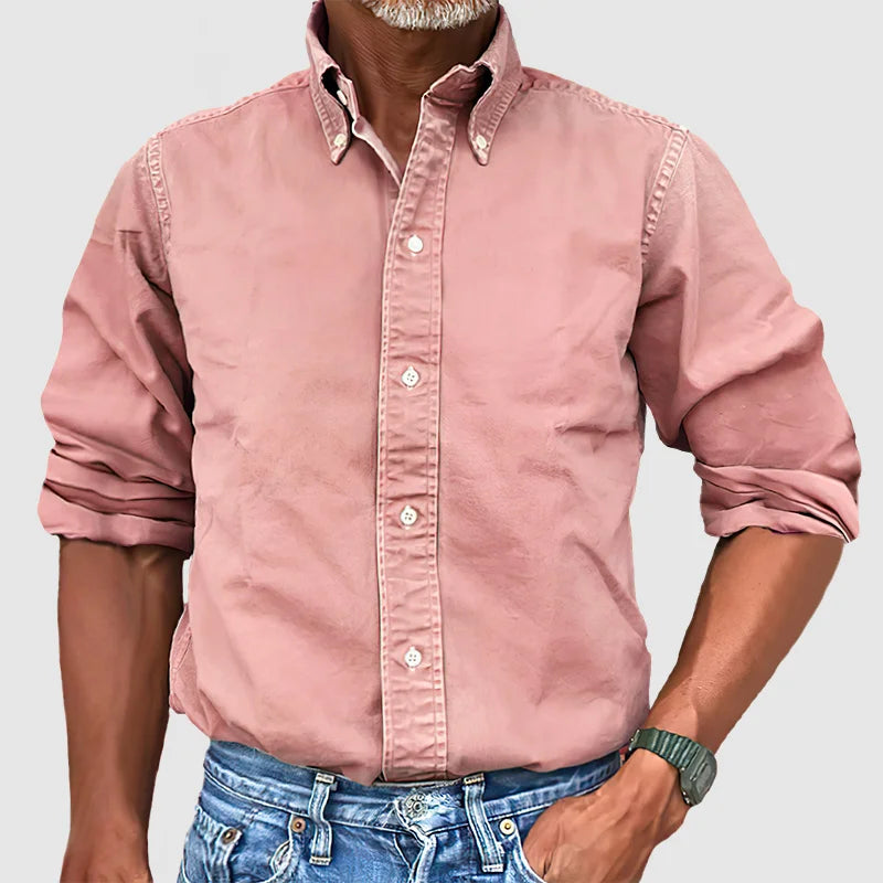 Bruno | Men’s Long Sleeve Button-Down Shirt