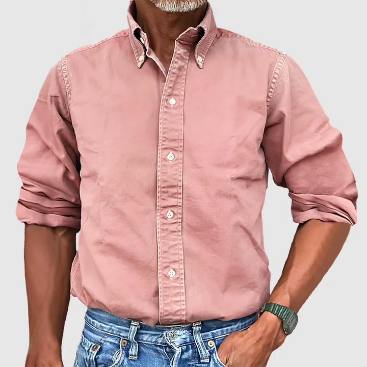 Bruno | Men’s Long Sleeve Button-Down Shirt