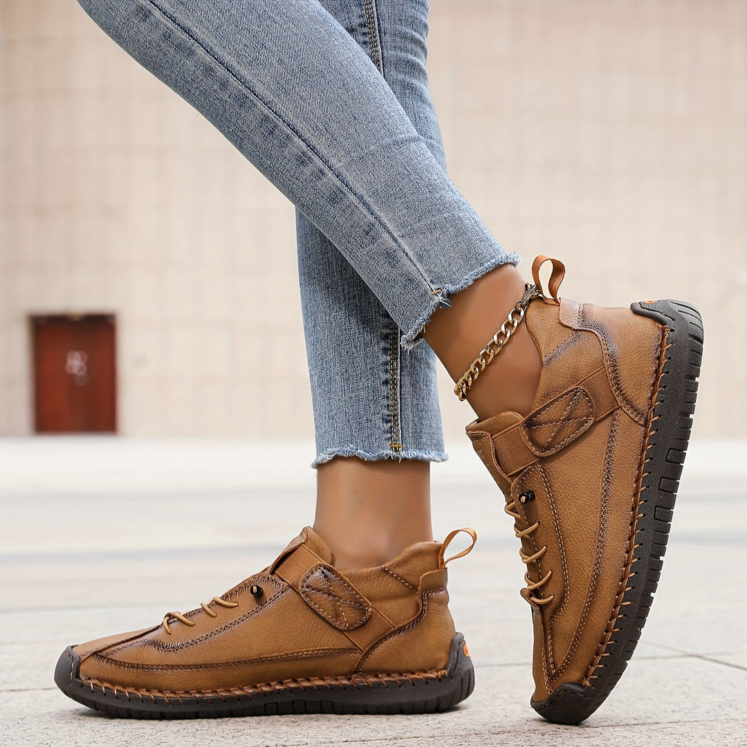 Aveline | Women's Casual Stitch Detail Walking Shoes