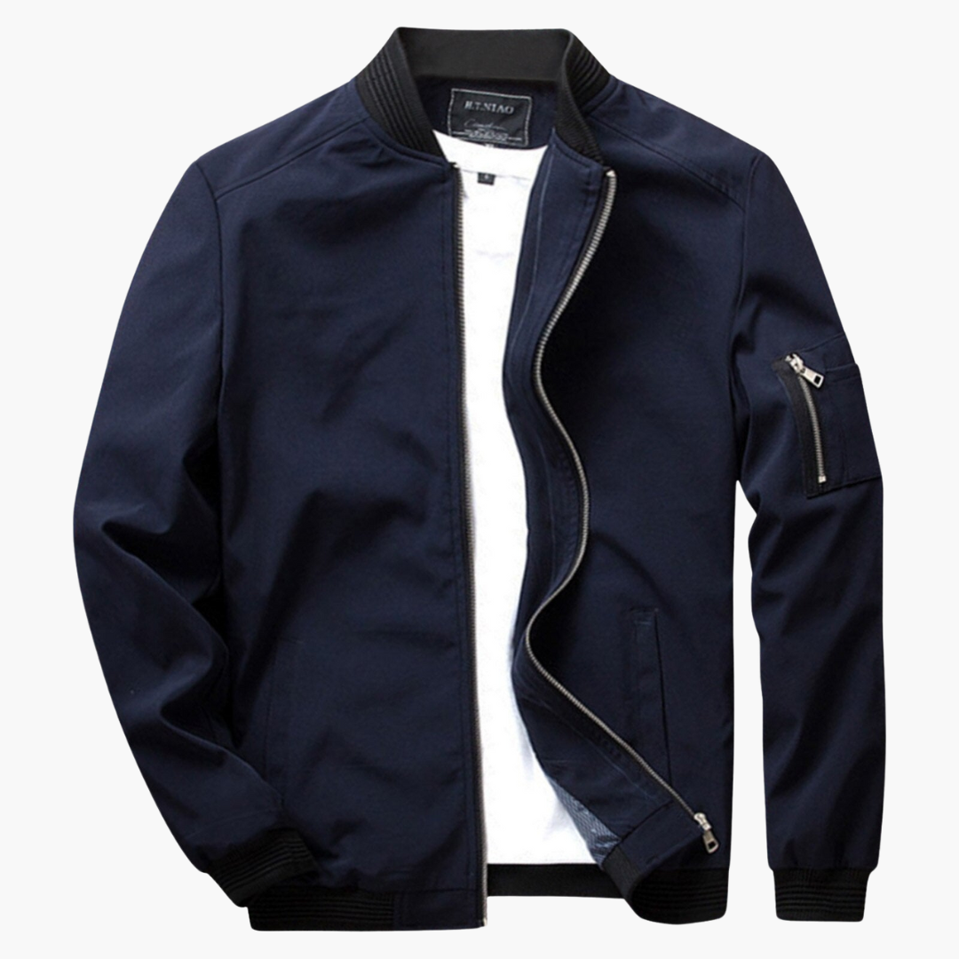 Quino | Men’s Bomber Jacket with Pockets