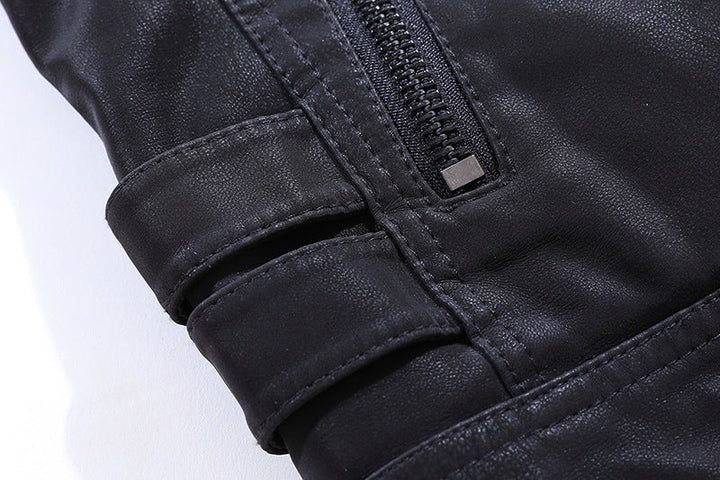 Ravon | Men’s Cargo Motorcycle Jacket with Zipper