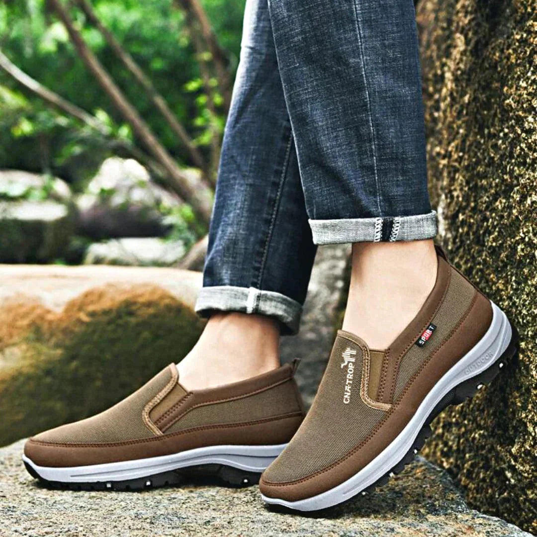 Stefan | Men’s Orthopedic Slip-on Shoes with Thick Sole