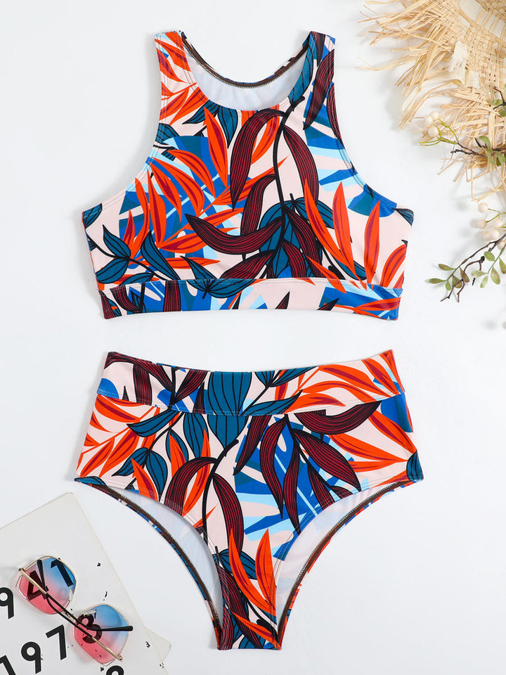 Solene | Women’s Sporty Zip Bikini Set