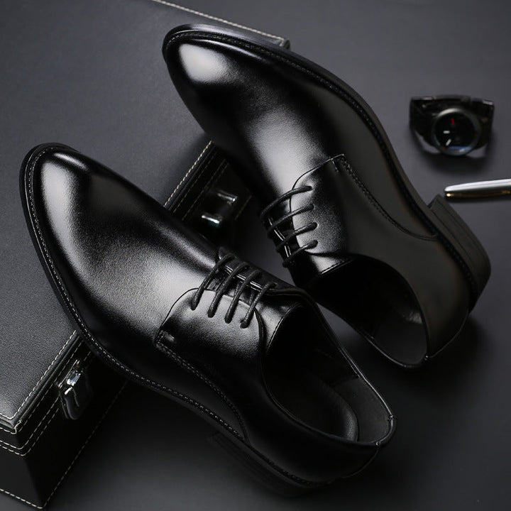 Allan | Men’s Vegan Leather Business Shoes with Smooth Finish