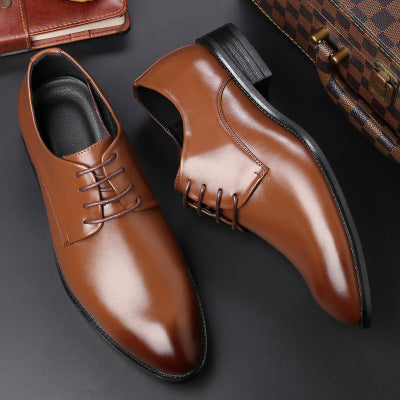Allan | Men’s Vegan Leather Business Shoes with Smooth Finish