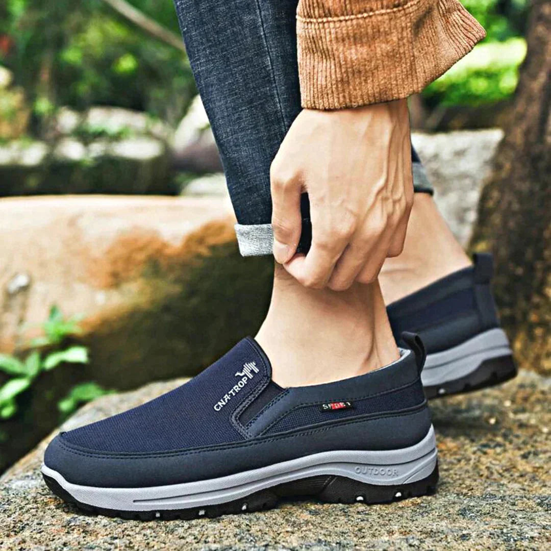Stefan | Men’s Orthopedic Slip-on Shoes with Thick Sole